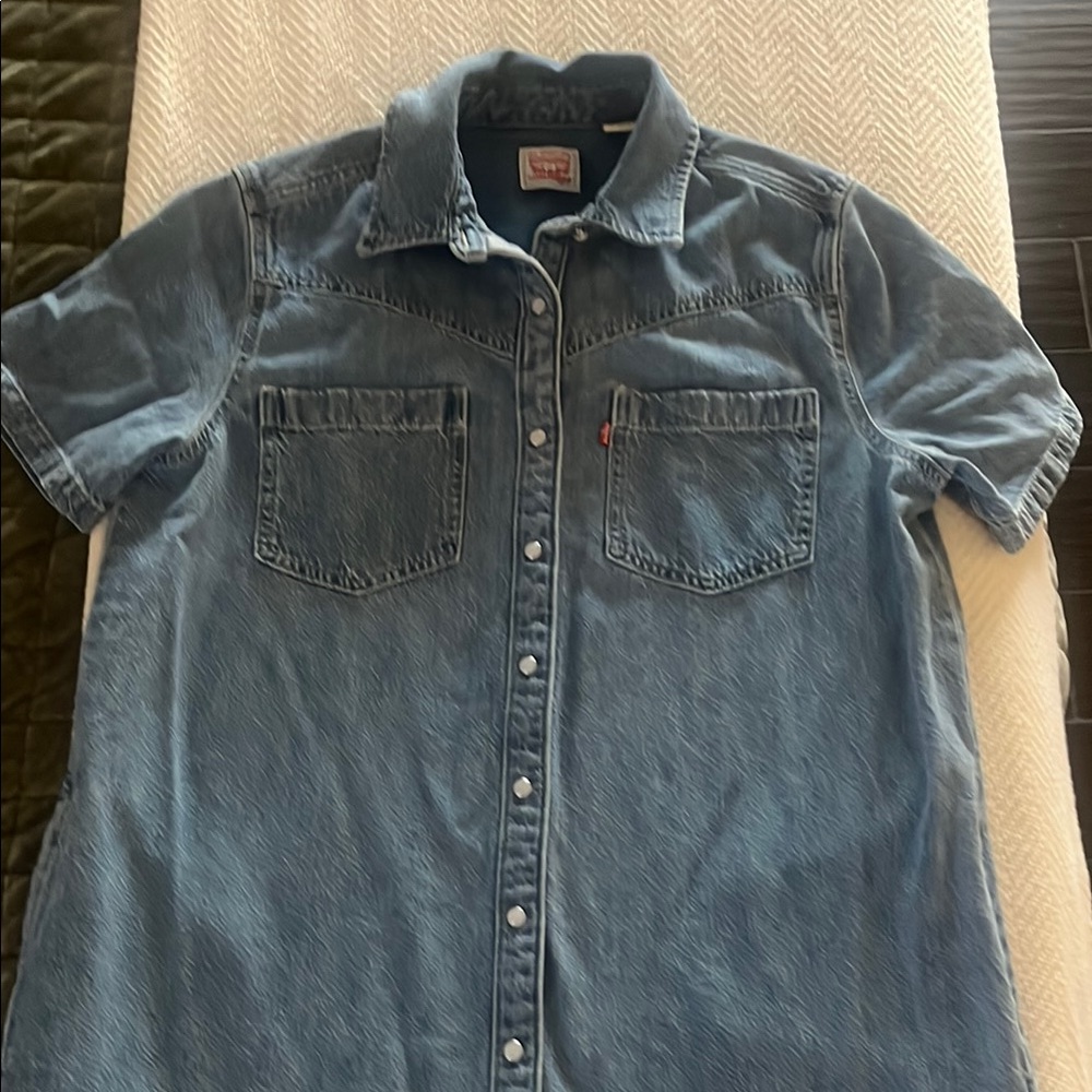 Levi's Blue Denim Dress